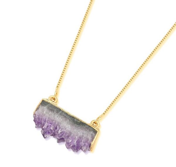 Colar estalactite de Ametista