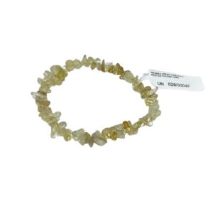 Pulseira Cascalho de Citrino