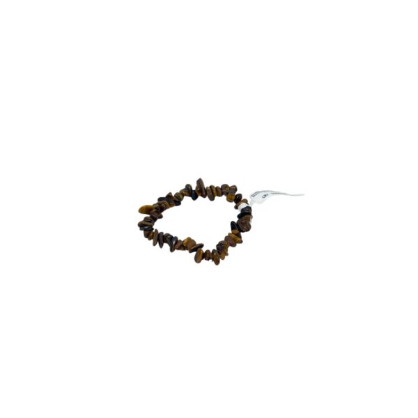 Pulseira cascalho de Olho de Tigre