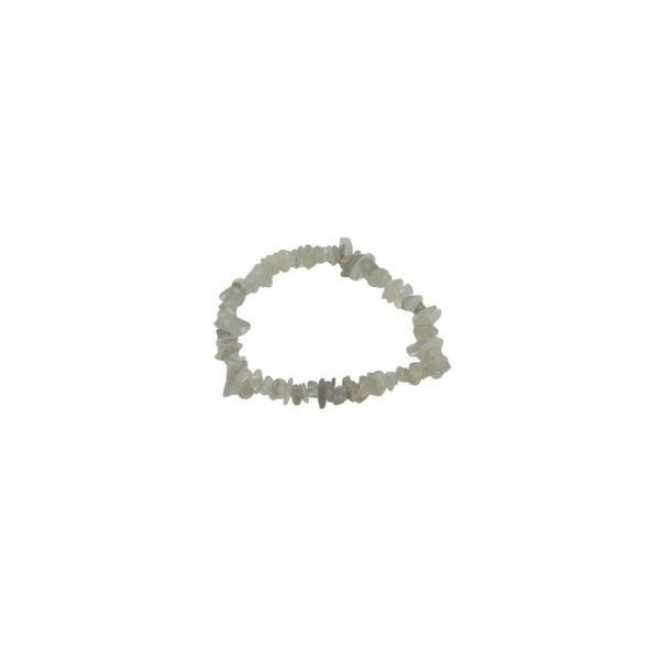 Pulseira cascalho de Pedra da Lua