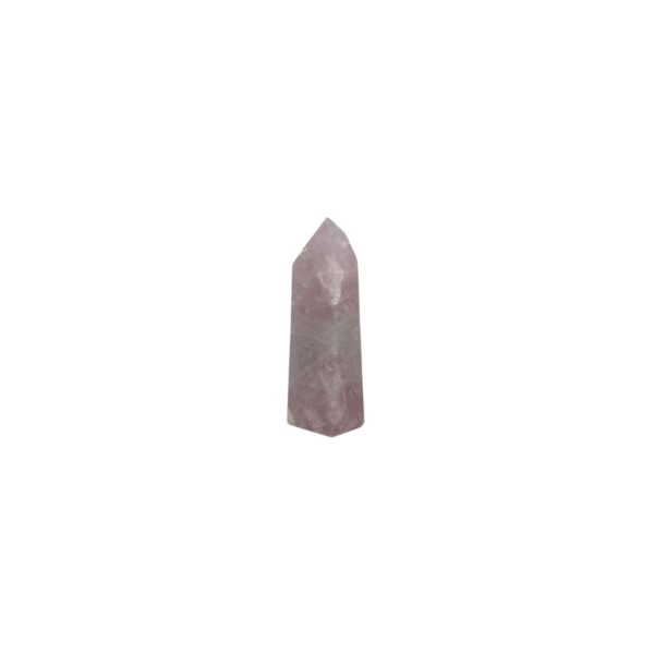 Ponta facetada de Quartzo Rosa - 187g