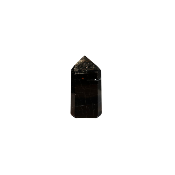 Ponta facetada de Turmalina Negra - 138g