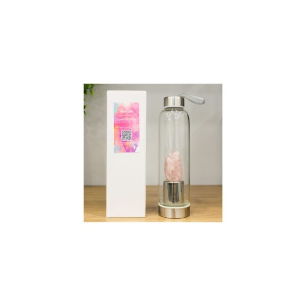 Garrafa Infusora - Quartzo Rosa