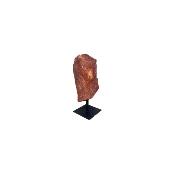 Jaspe Vermelho Bruto na base de ferro - Imagem 3