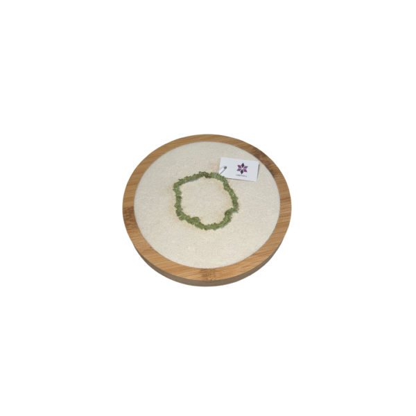 Pulseira cascalho de Peridoto