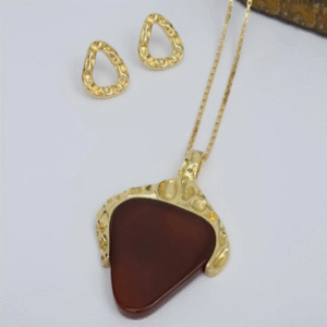 Conjunto Essência Ágata Vermelha