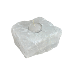 Porta Vela em Cristal bruto