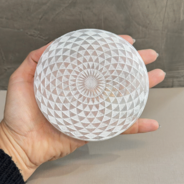 Placa Mandala em Selenita