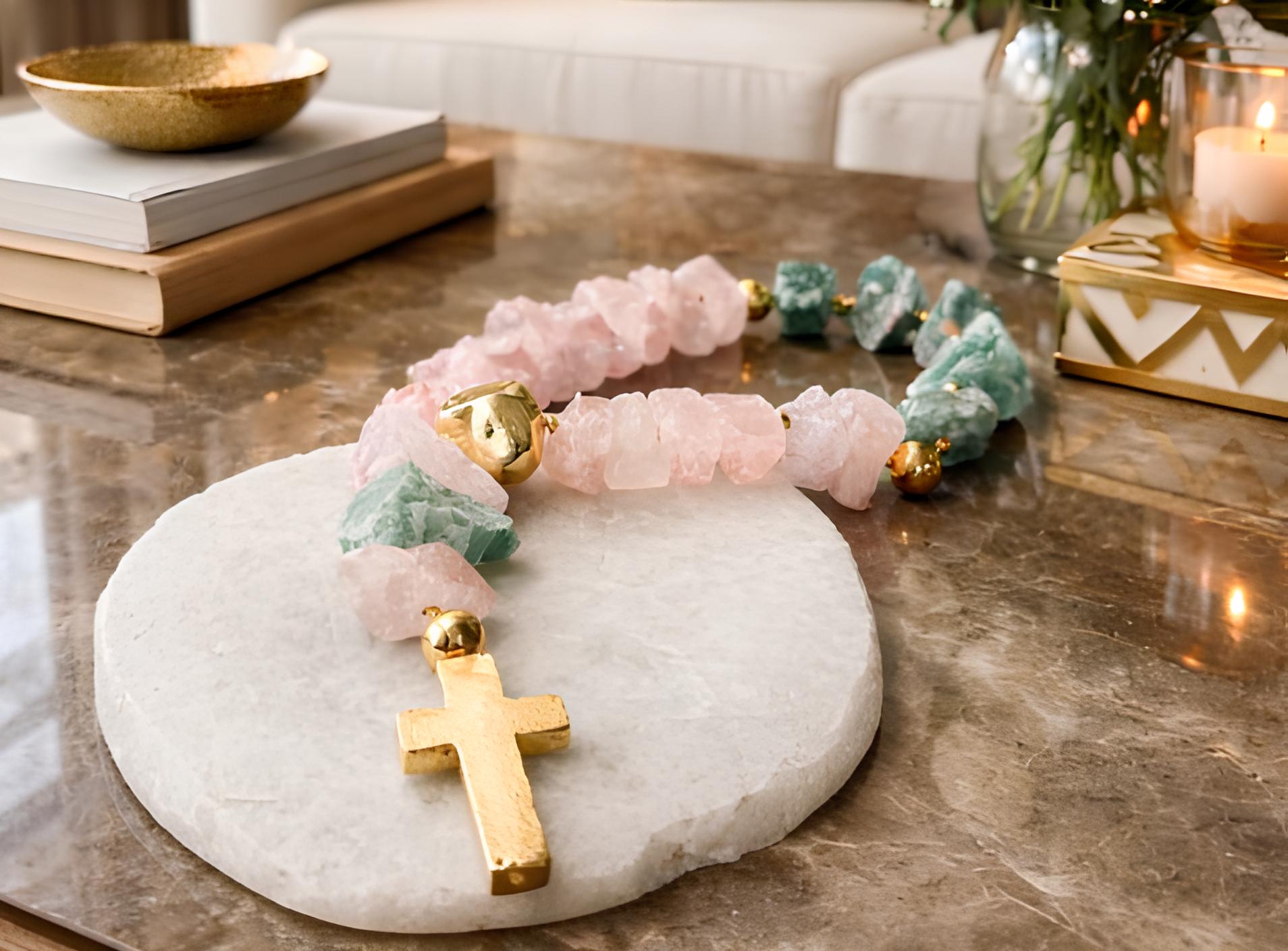 Terço de Mesa Artesanal: Envio Imediato para São José dos Campos — Estoque Quase Esgotado